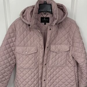 Lucky Brand - Woman’s Quilted Jacket - Soft Rose color EUC